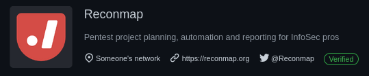 Reconmap Github org