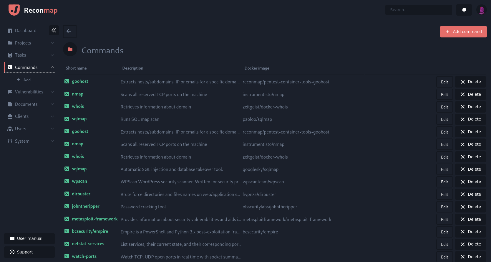 Tasks